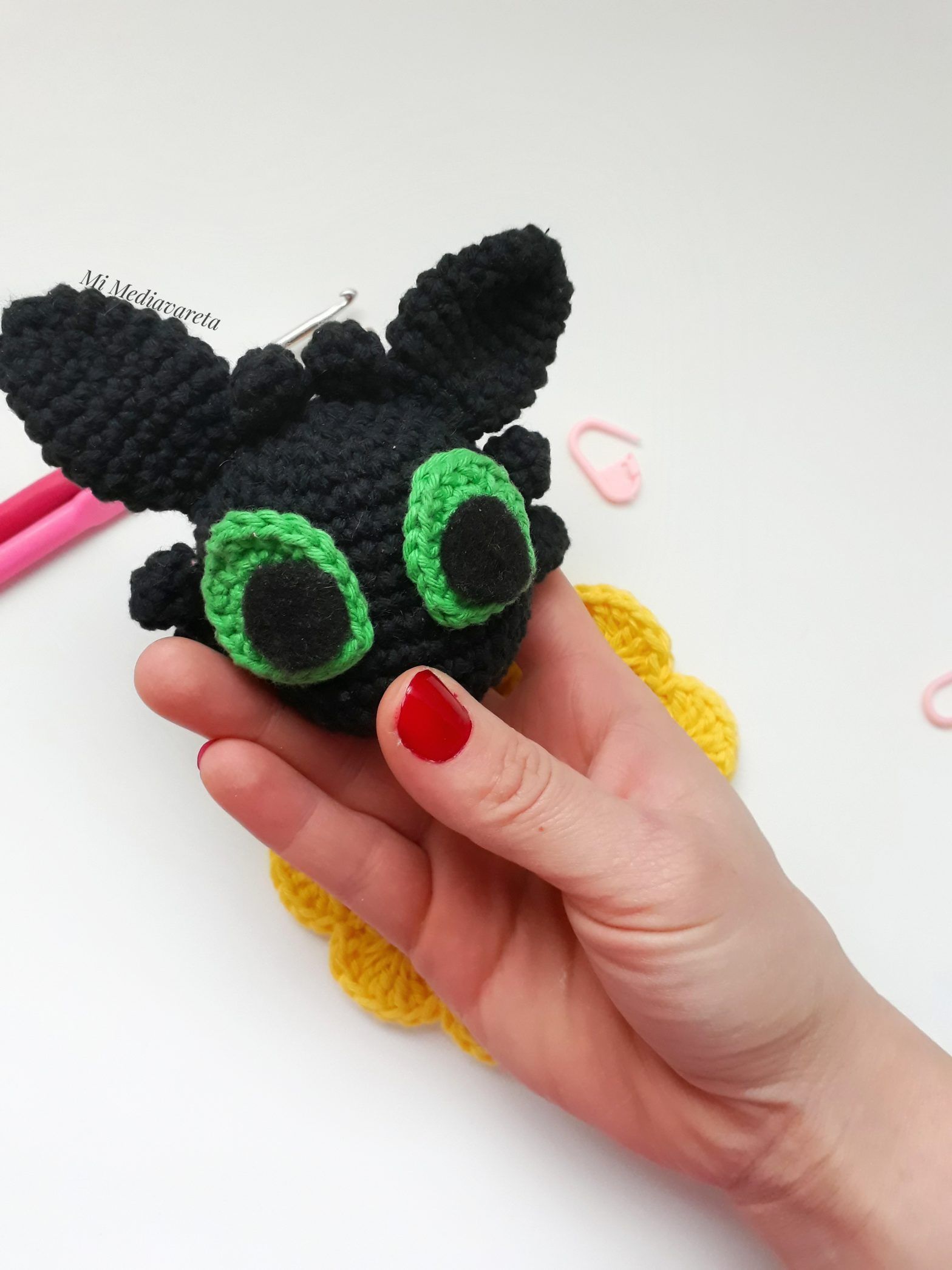 Llavero Chimuelo a crochet