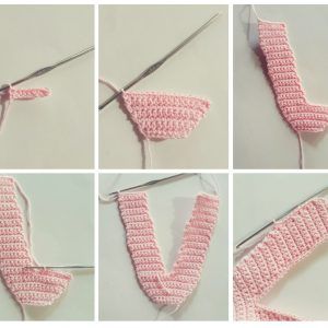 letras a crochet paso a paso