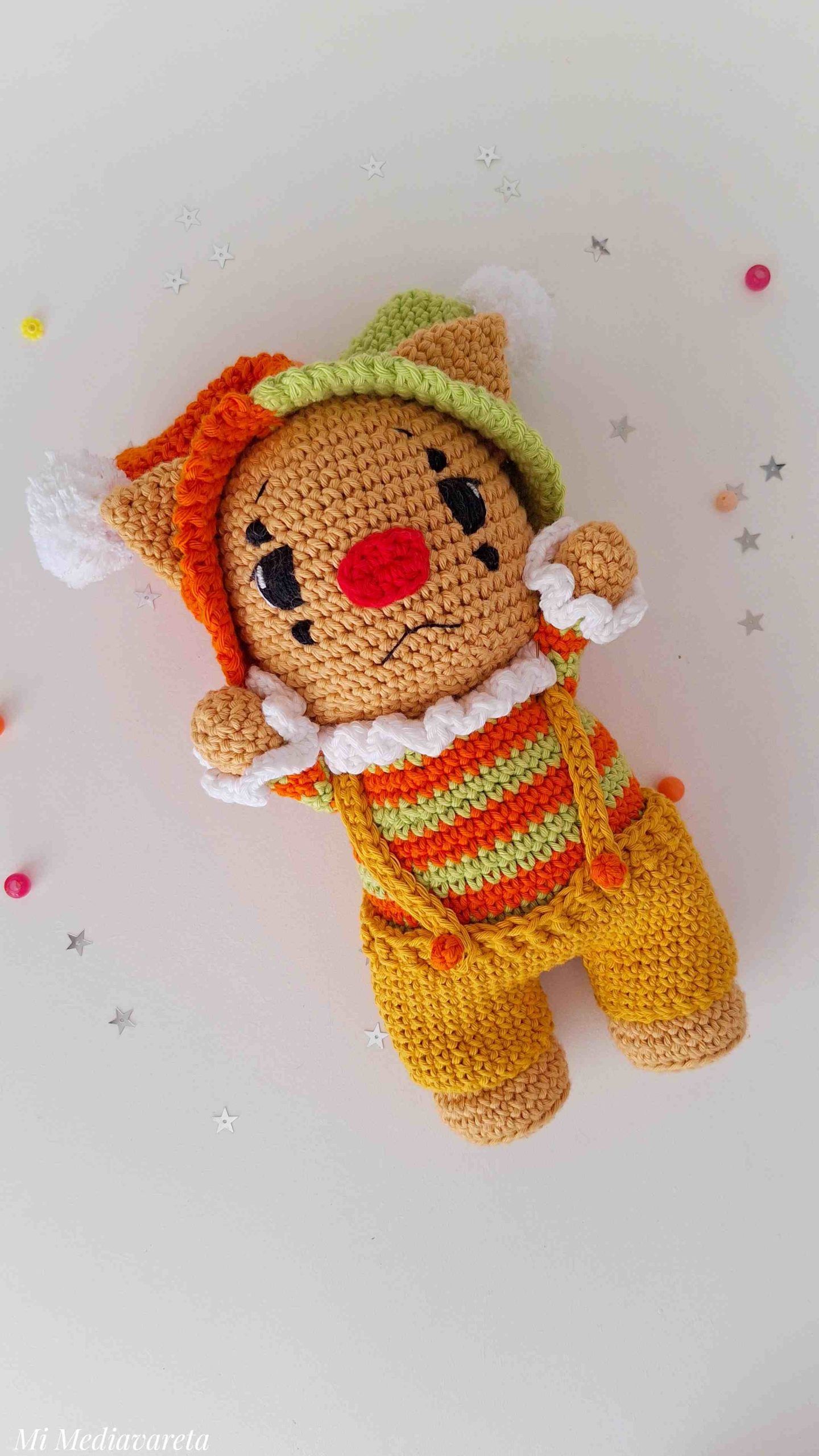 TUTORIAL GRATUITO: Gato Arlequín (a crochet) paso a paso en Español