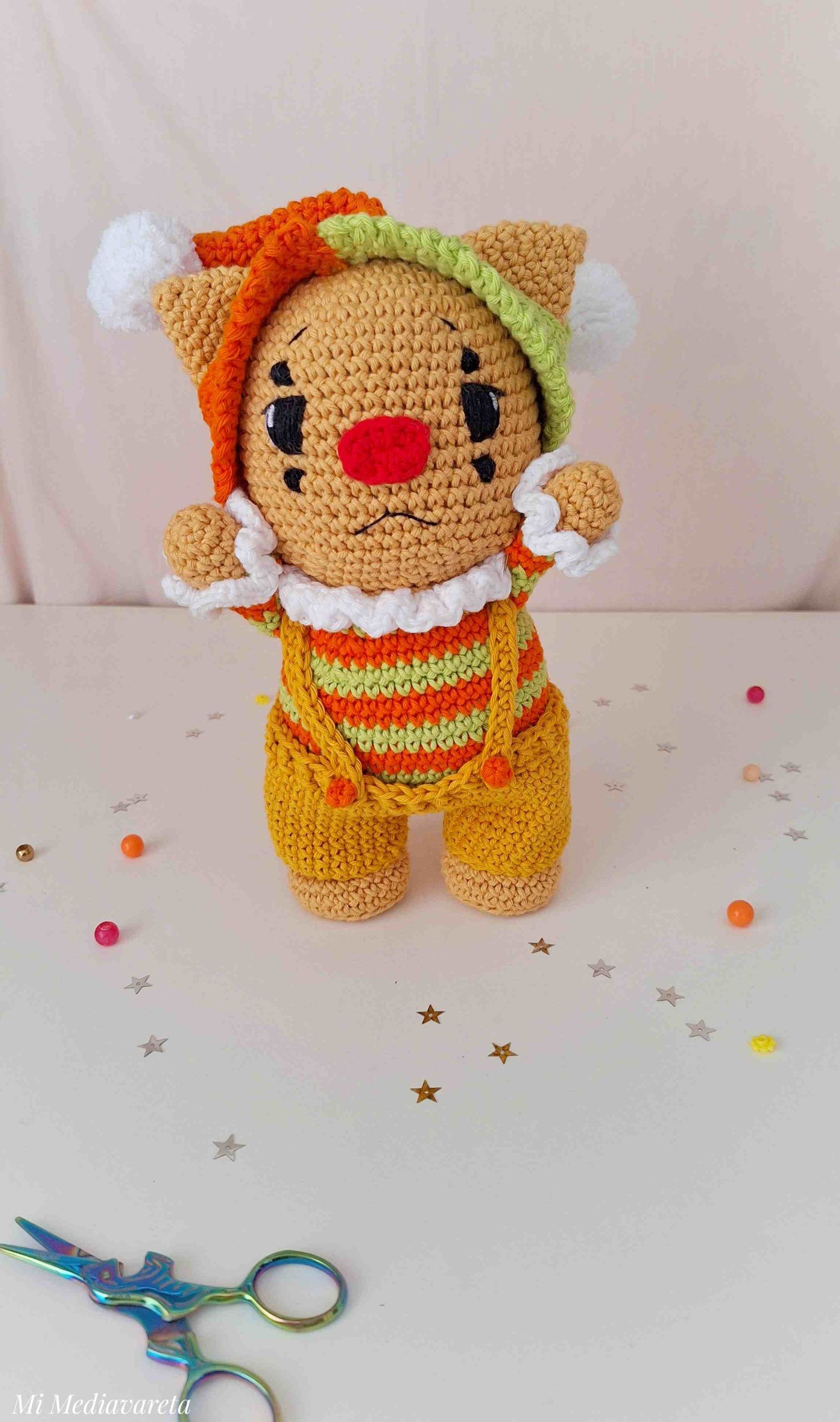 TUTORIAL GRATUITO: Gato Arlequín (a crochet) paso a paso en Español