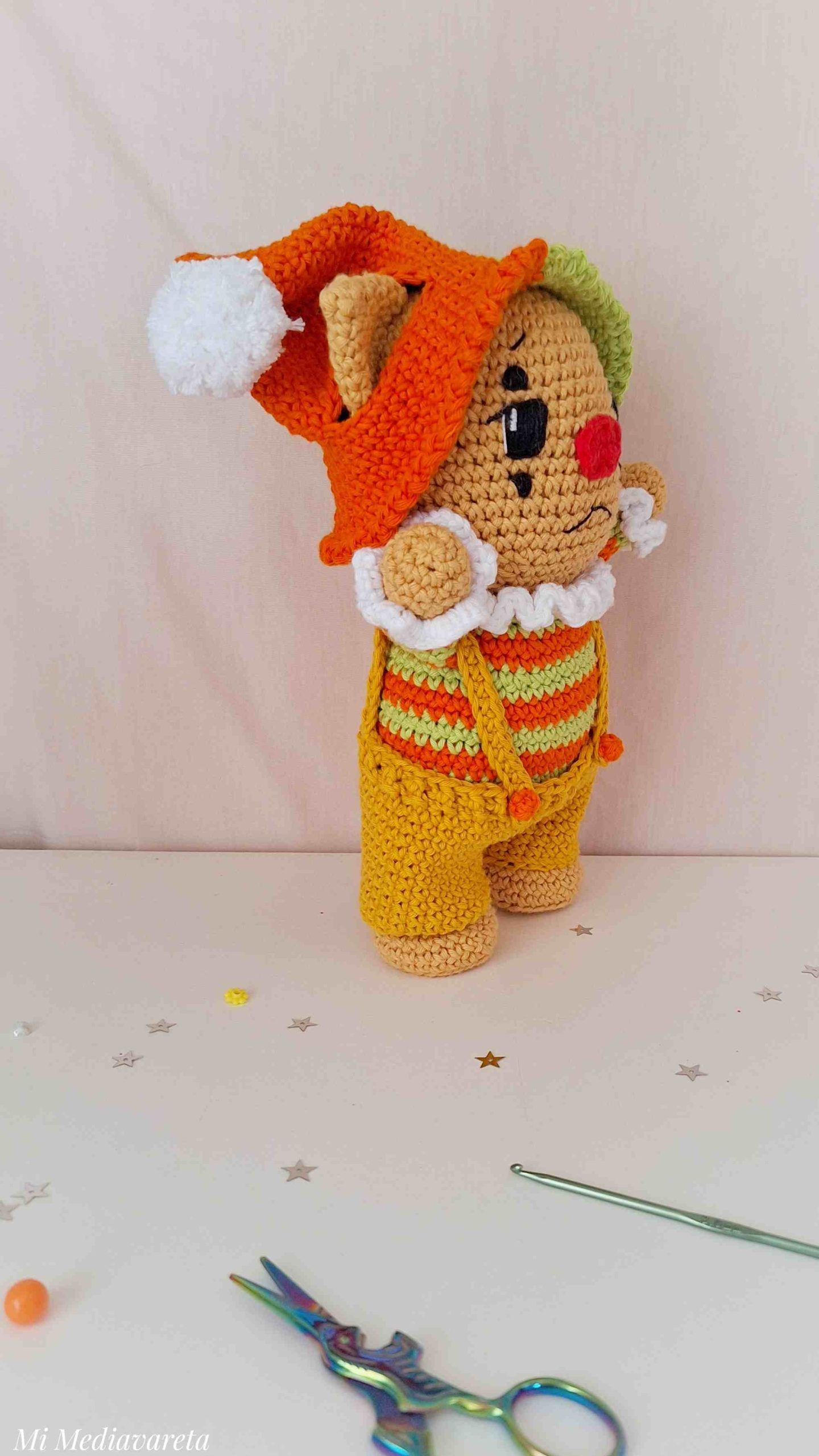 TUTORIAL GRATUITO: Gato Arlequín (a crochet) paso a paso en Español