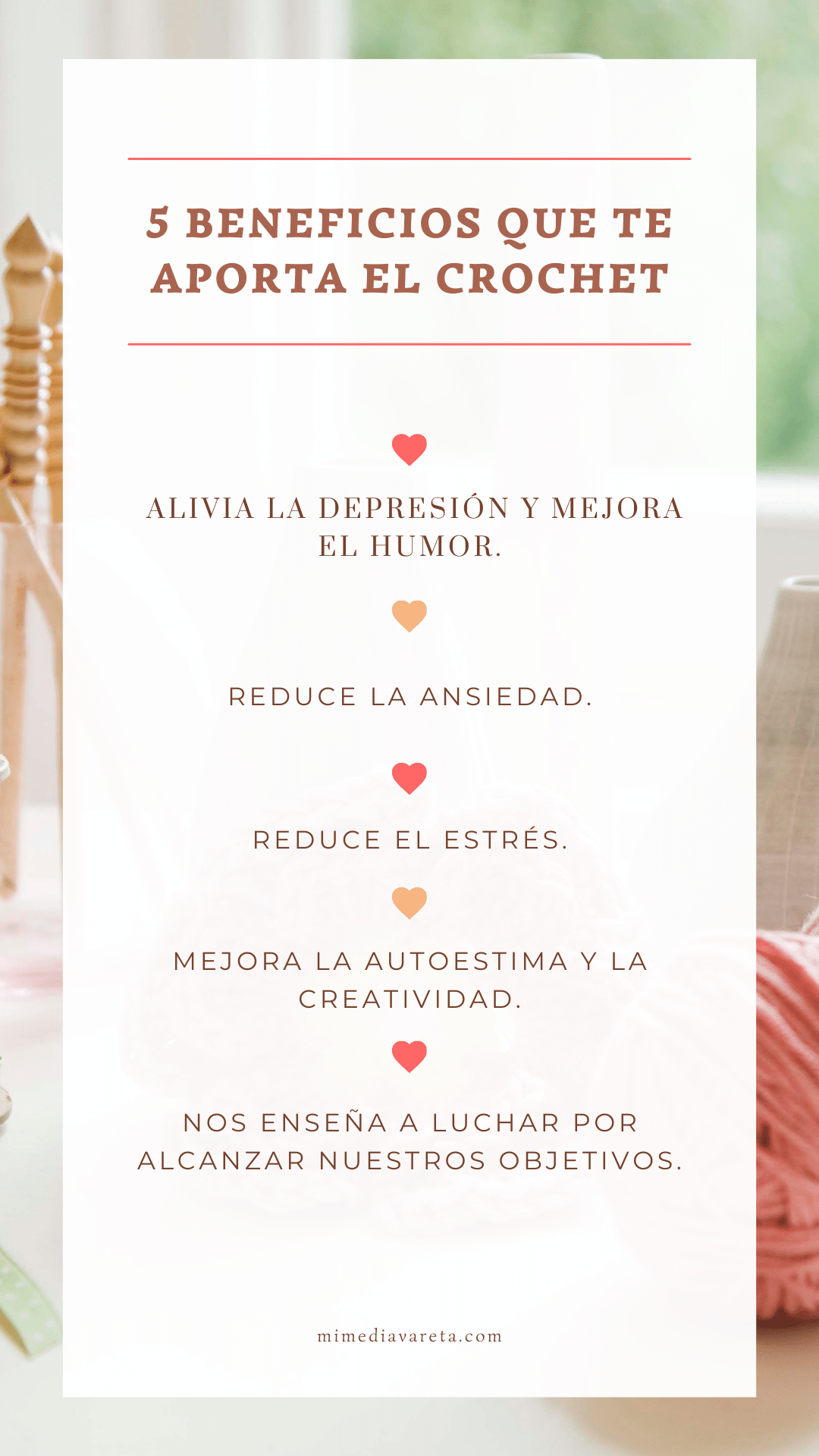 Descubre los 5 Beneficios del Crochet para Tu Salud Física y Mental