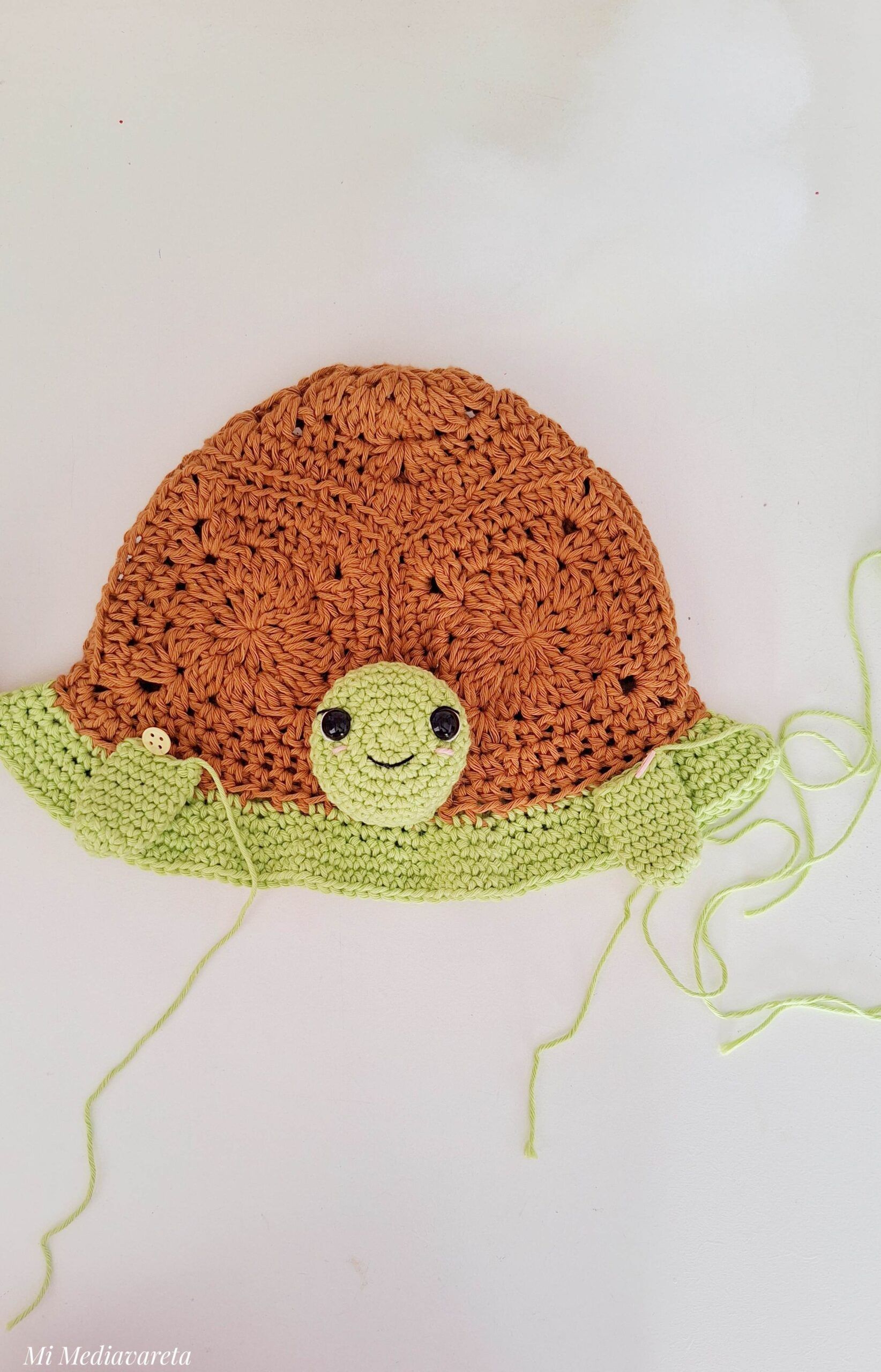 piluso tortuga crochet