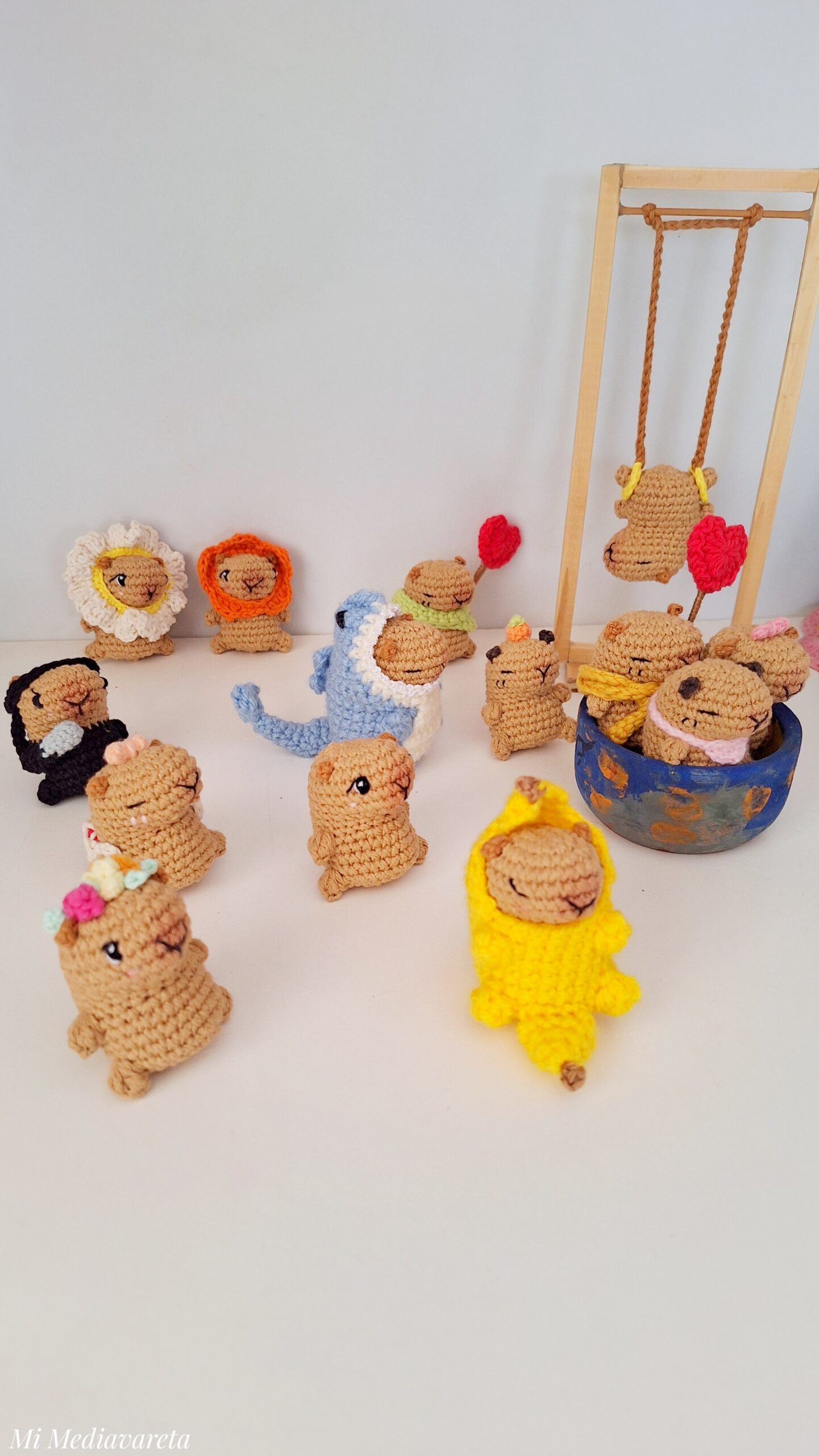 COMBO: Mini Letras crochet + Capibaras - Imagen 3