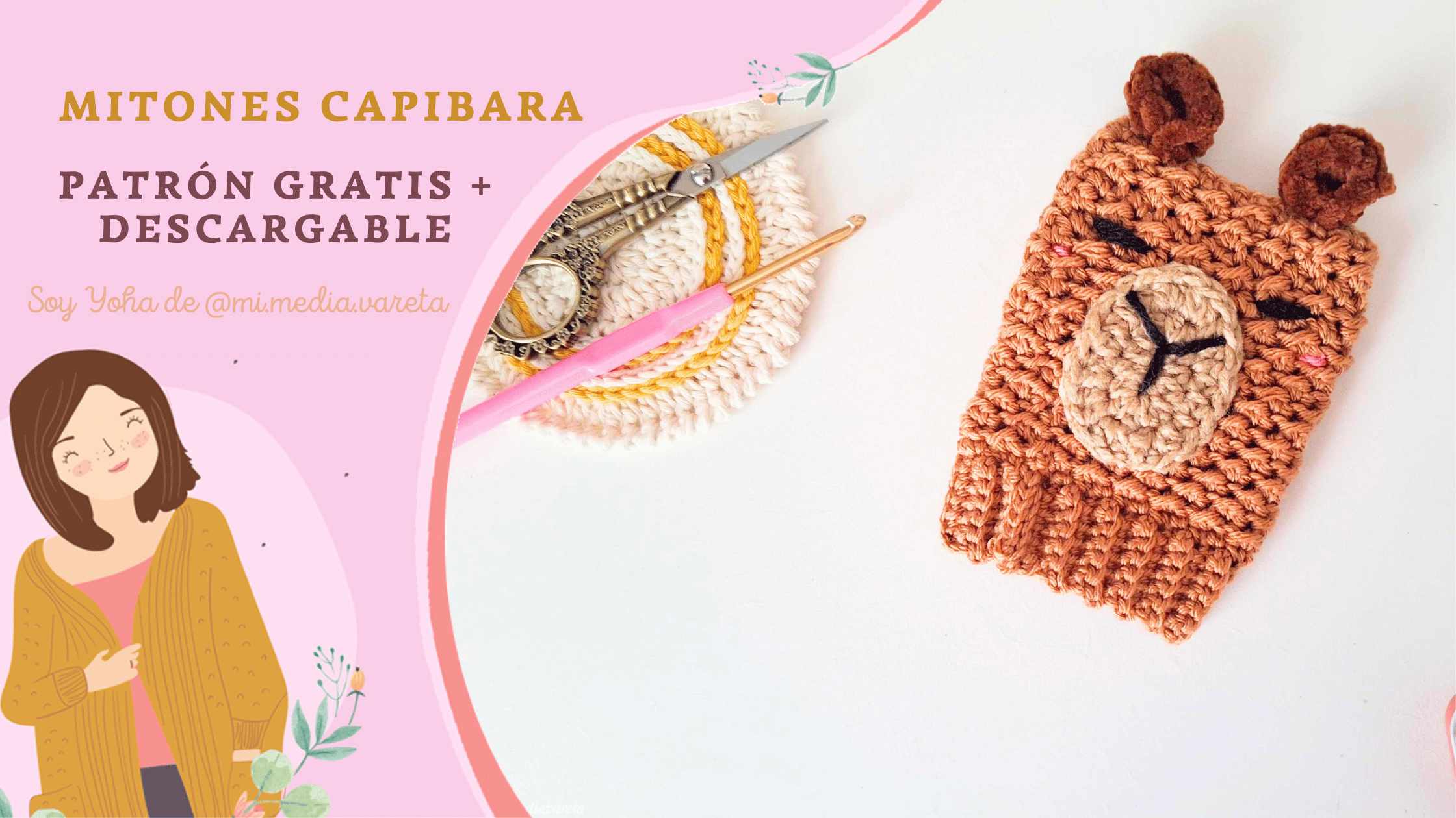 capibara a crochet