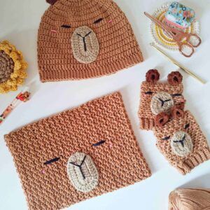 Ebook Capibara- patrones de capibaras a crochet