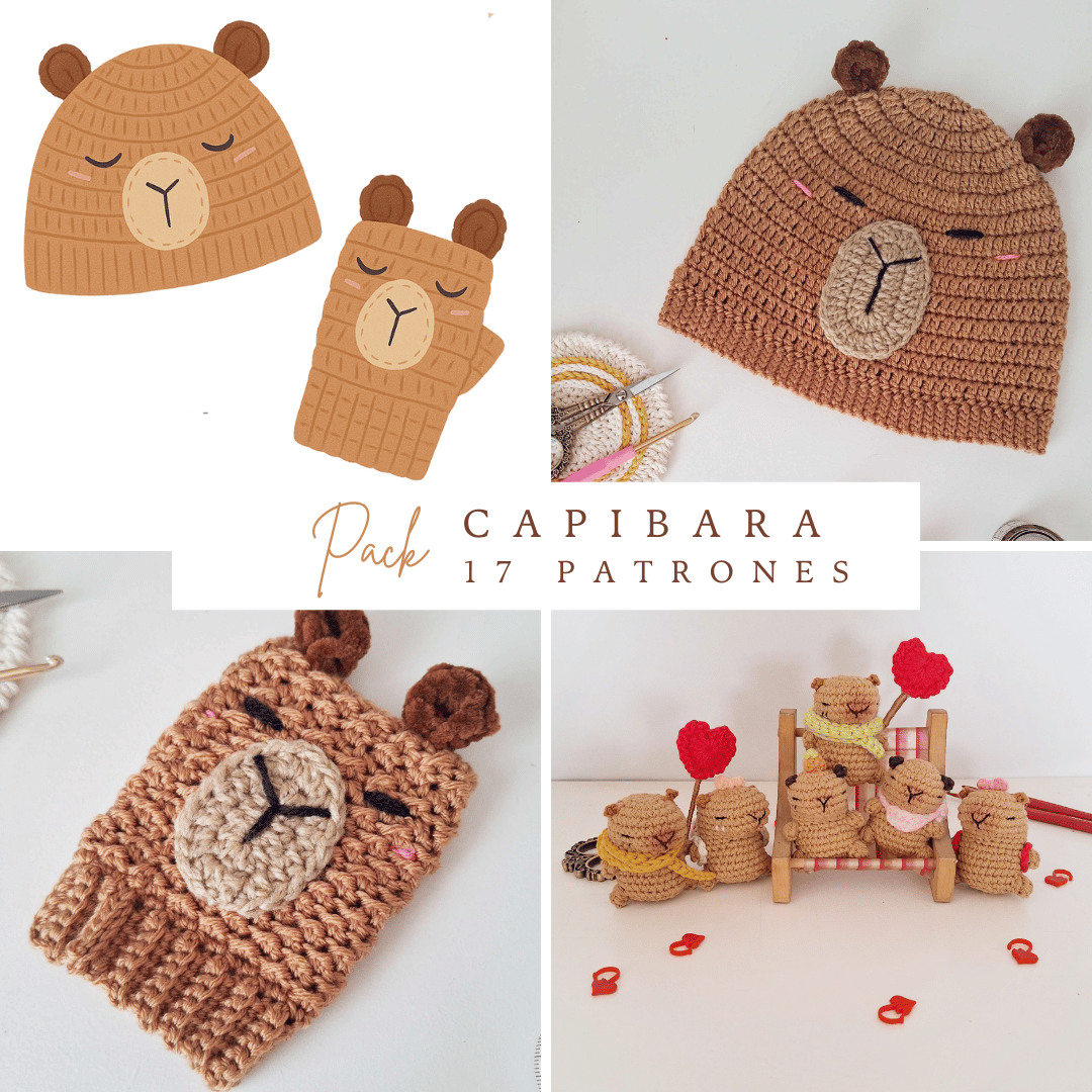 capibara a crochet
