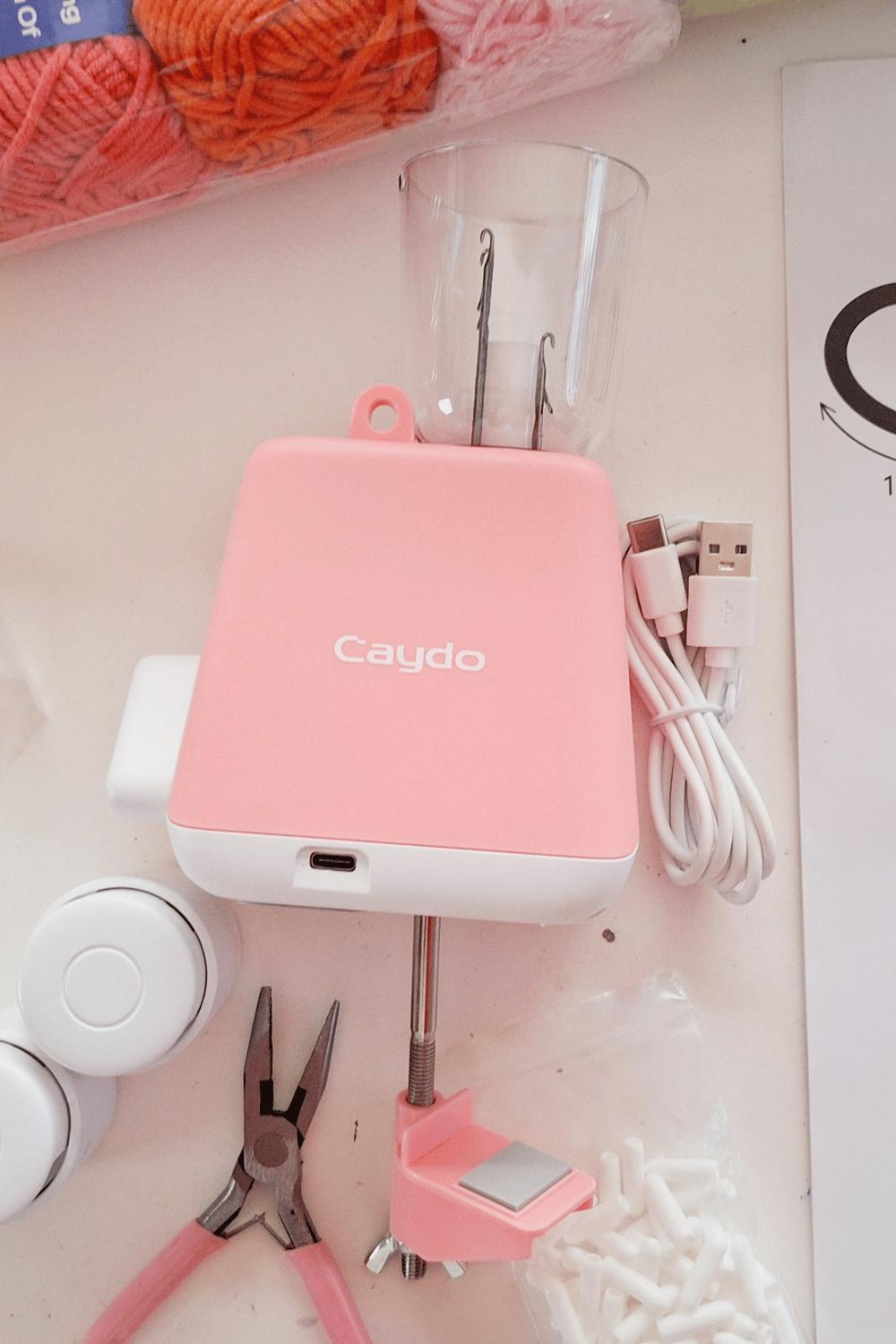 maquina de caydo para tejer tricotin