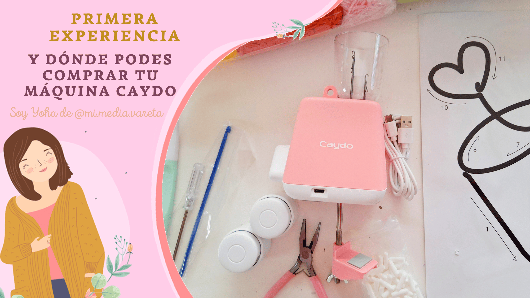 maquina caydo para tejer tricotin