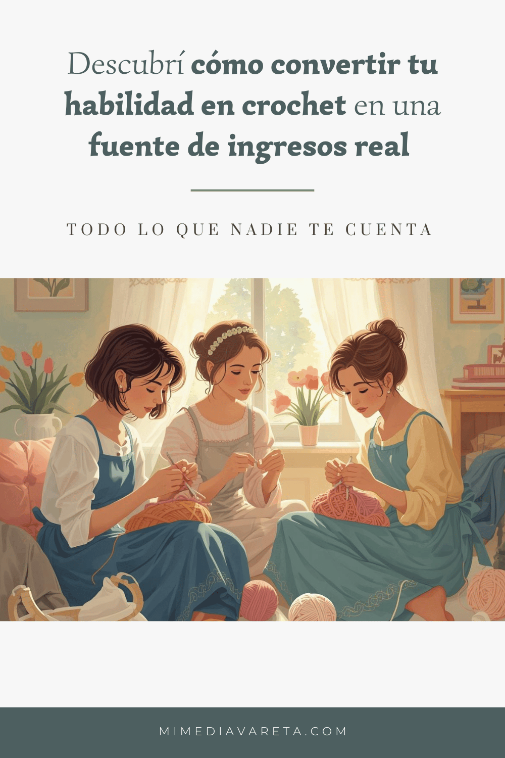 como ser profesora de crochet