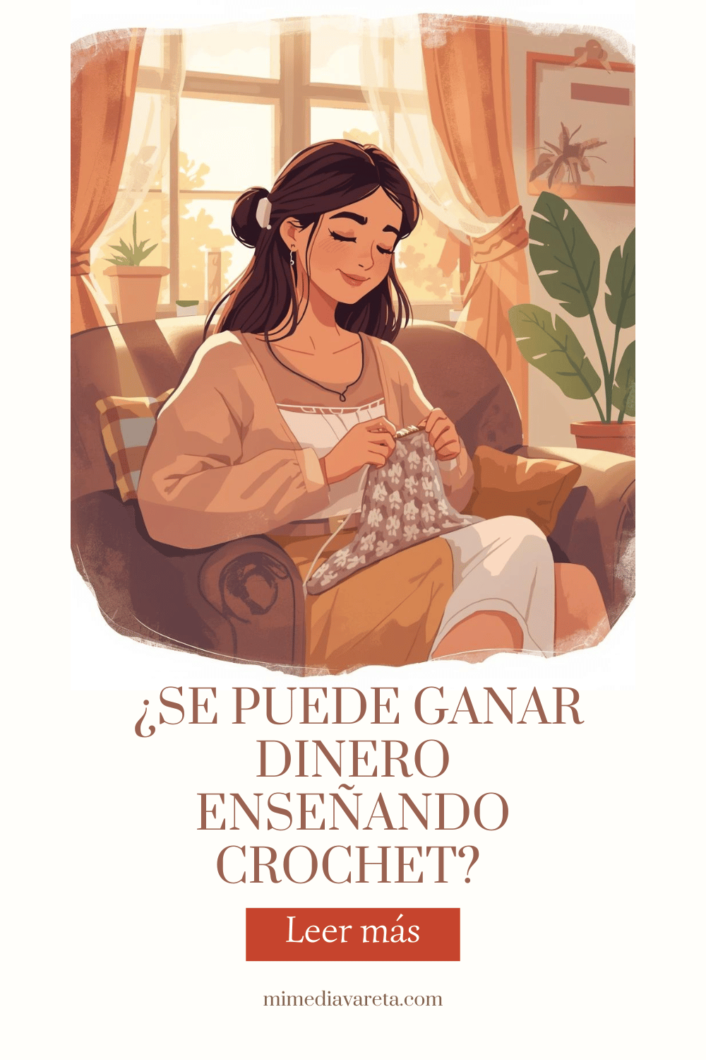 Descubrí cómo convertir tu habilidad en crochet en una fuente de ingresos real enseñando lo que ya sabés. Todo lo que nadie te cuenta + entrenamiento gratuito.